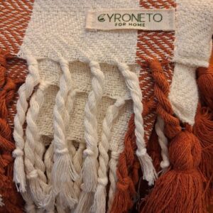 Manta Franja e Pompom